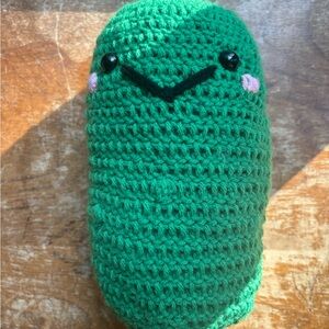 emotional support pickle handmade!